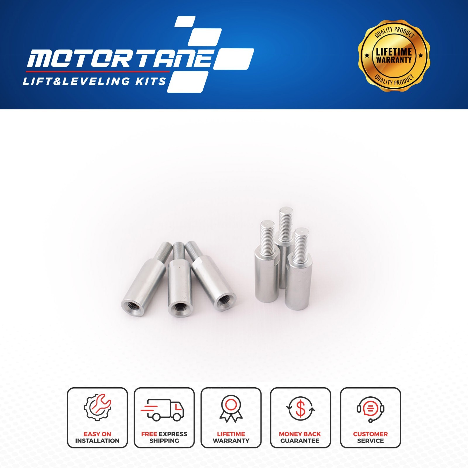 Car Lift Kit Fits Toyota Rav4 20002005 2" in. 50mm Front & Rear EASY