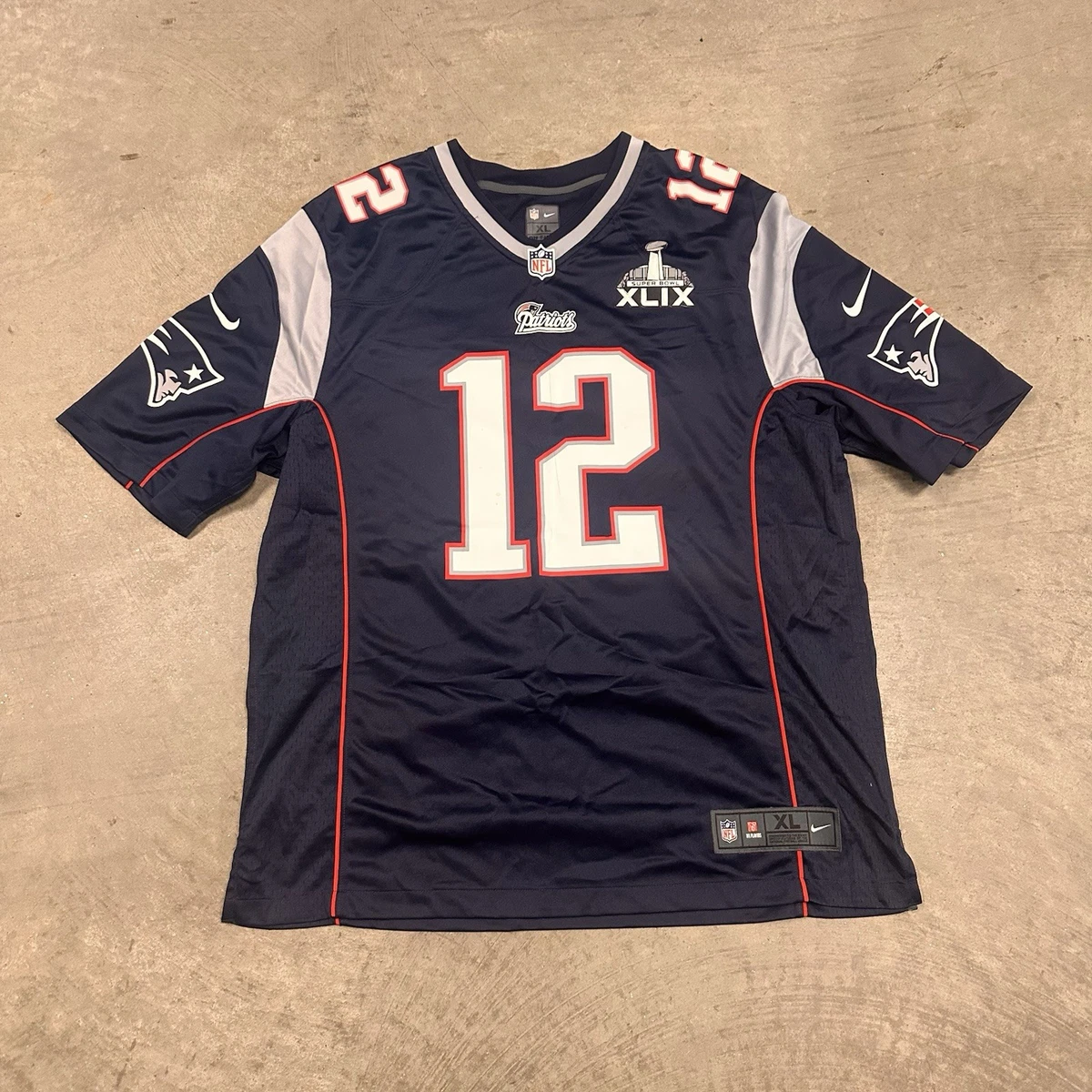 Nike Tom Brady Super Bowl NFL Jerseys for sale | eBay