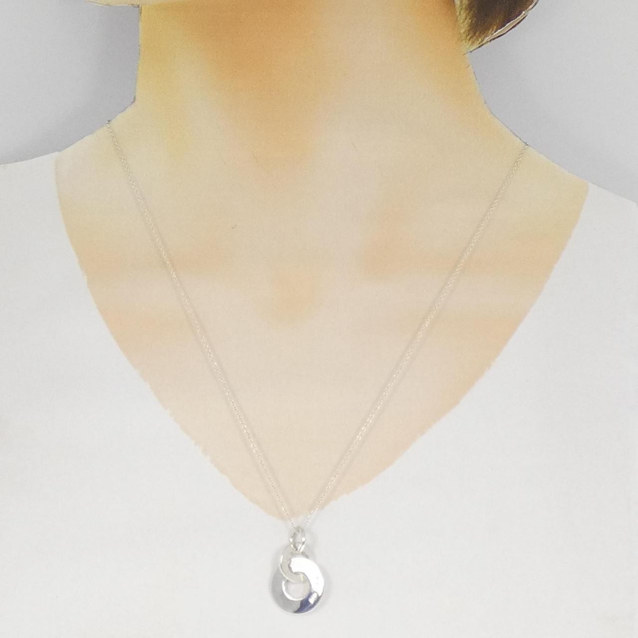 Authentic Tiffany 1837 Interlocking Drop Necklace… - image 6