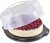 Xavax Kuchen-Transportbox Rund Mit Deckel KuchenbehäLter 31,5 Cm Durchmesser