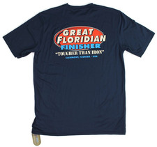2013 IRONMAN 70.3 Clermont FL Floridian Finisher Blue Shirt Small Zorrel NEW
