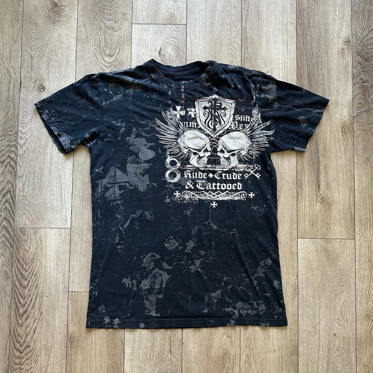 Affliction Black T-Shirts for Men for sale | eBay