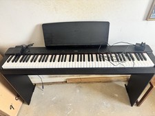 Yamaha P-225 88-Key Digital Piano Black w/ Stand, Music Rest, Pedal, Books,power