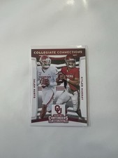  Panini Contenders DP  Collegiate Connections Jalen Hurts, Kyler Murray #12 (RC)