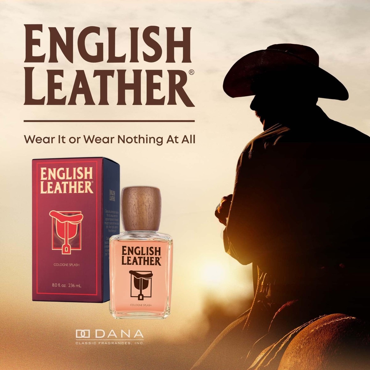 Dana English Leather Cologne for Men Oz/ 240 Ml, Fl Oz