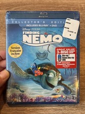 Finding Nemo (Blu-ray/DVD, 2012, 3-Disc Set)