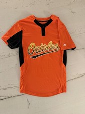 Baltimore Orioles Cool Base Jersey Men S Orange Majestic Baseball Blank