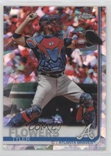 2019 Topps Chrome Sapphire Edition Tyler Flowers #244 02u3
