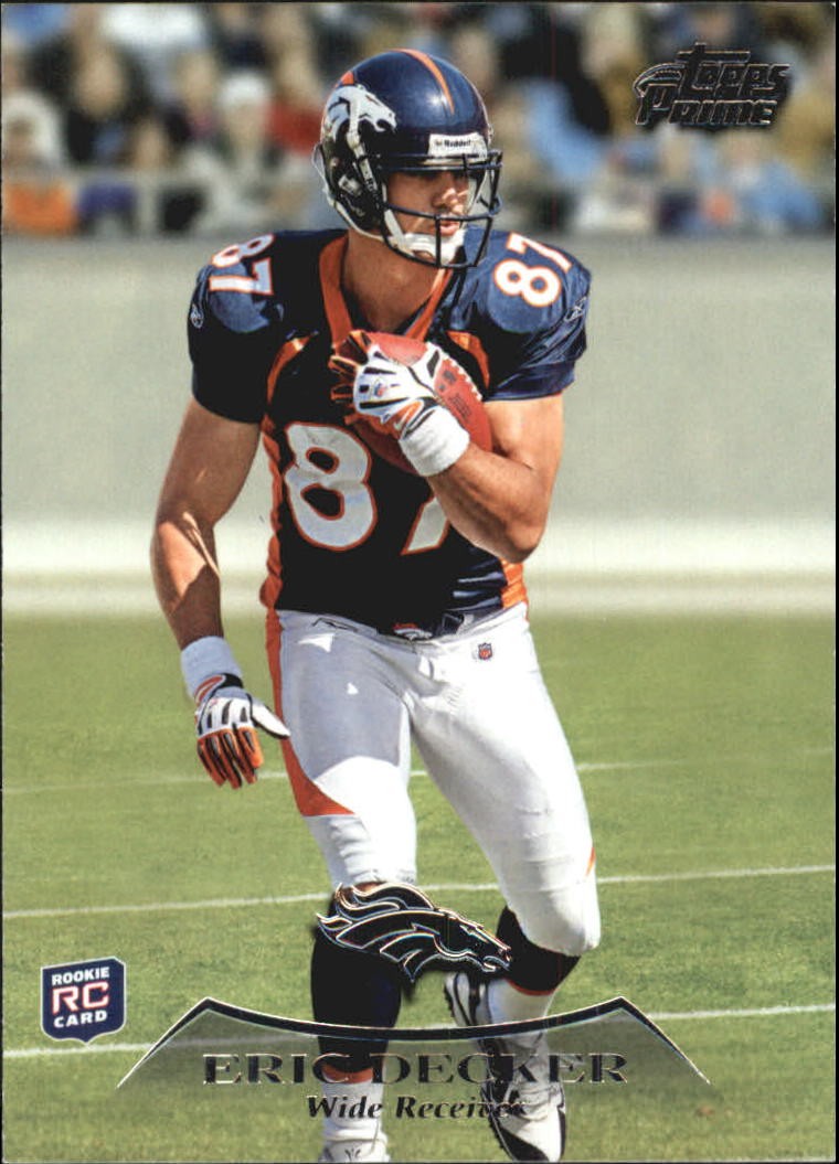 2010 Topps Prime Retail #75 Eric Decker RC - FB