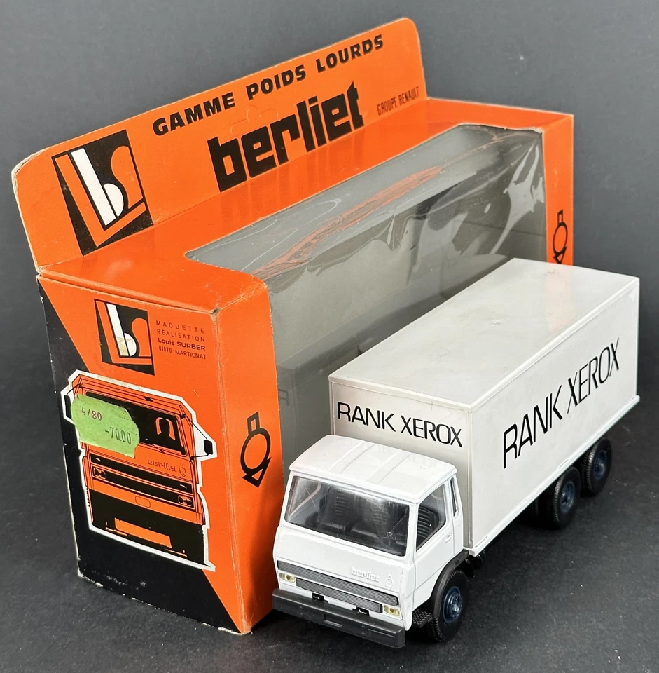 LBS ELIGOR BERLIET GR 190 CAMION RANK XEROX + BOITE - Photo 4/4