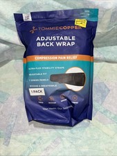 Tommie Copper Comfort Back Brace, Large - Black NEW