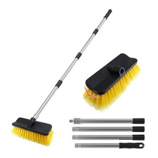 Car Wash Brush with 55" Long Handle  Car Wash 10" Dip Soft Brush  No Scratc...