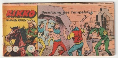   RIKKO IM WILDEN WESTEN #39 Besetzung des Tempels, Lehning PICCOLO-COMIC Z2