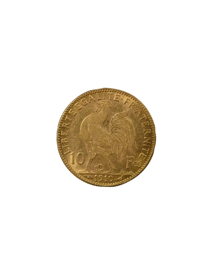 France Marianne - 10 Francs Or, Coq - 1910 Paris - Photo 3/3