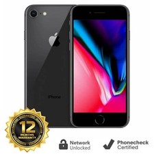 25+ Apple iPhone 8 - 64 GB - Space Gray (Unlocked) for sale
