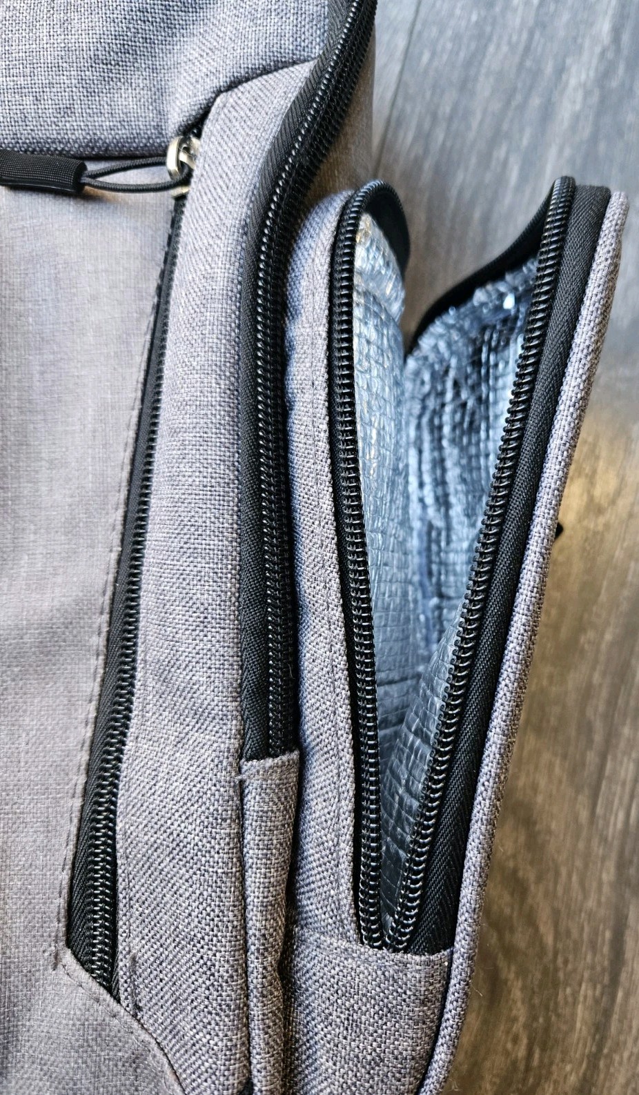 Eddie Bauer Gray Baby First Adventure Backpack Diaper Bag