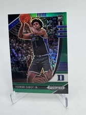 2020 Prizm Draft Basketball Green - Vernon Carey Jr. RC - Duke Blue Devils