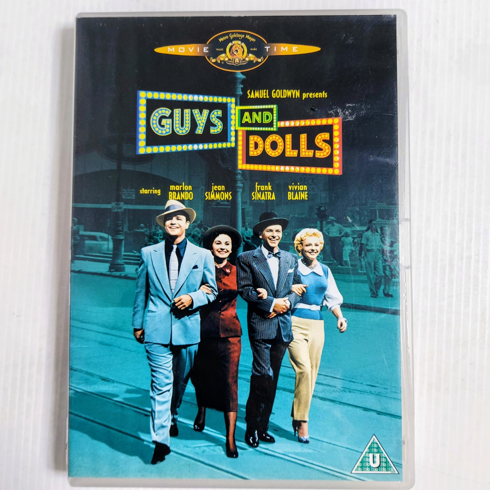 Guys and Dolls DVD 1955 Musical Comedy Marlon Brando Frank Sinatra Region 2 PAL