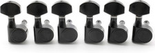Pro 6 Inline 1-Pin Guitar Machine Heads Tuners 15:1 Ratio Tuning Pegs