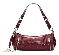 Desigual Half Logo Zarauz Crossbody Bag UmhäNgetasche Tasche Garnet Rot Neu
