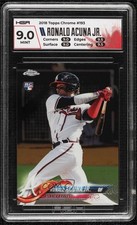 2018 Topps Chrome Ronald Acuna Jr #193 HGA 9 MINT 0ls