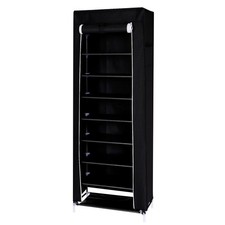 dibea Faltschrank Stoff-Kleiderschrank Vliesbezug 60x160x30 cm, 2 Farben