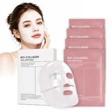 4-Pack Bio-Collagen Real Deep Hydration mask.