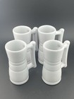 4- #26DC VTG Frankoma Pottery Lazy Bones Westwind White Sand Pattern 4oz — photo 5