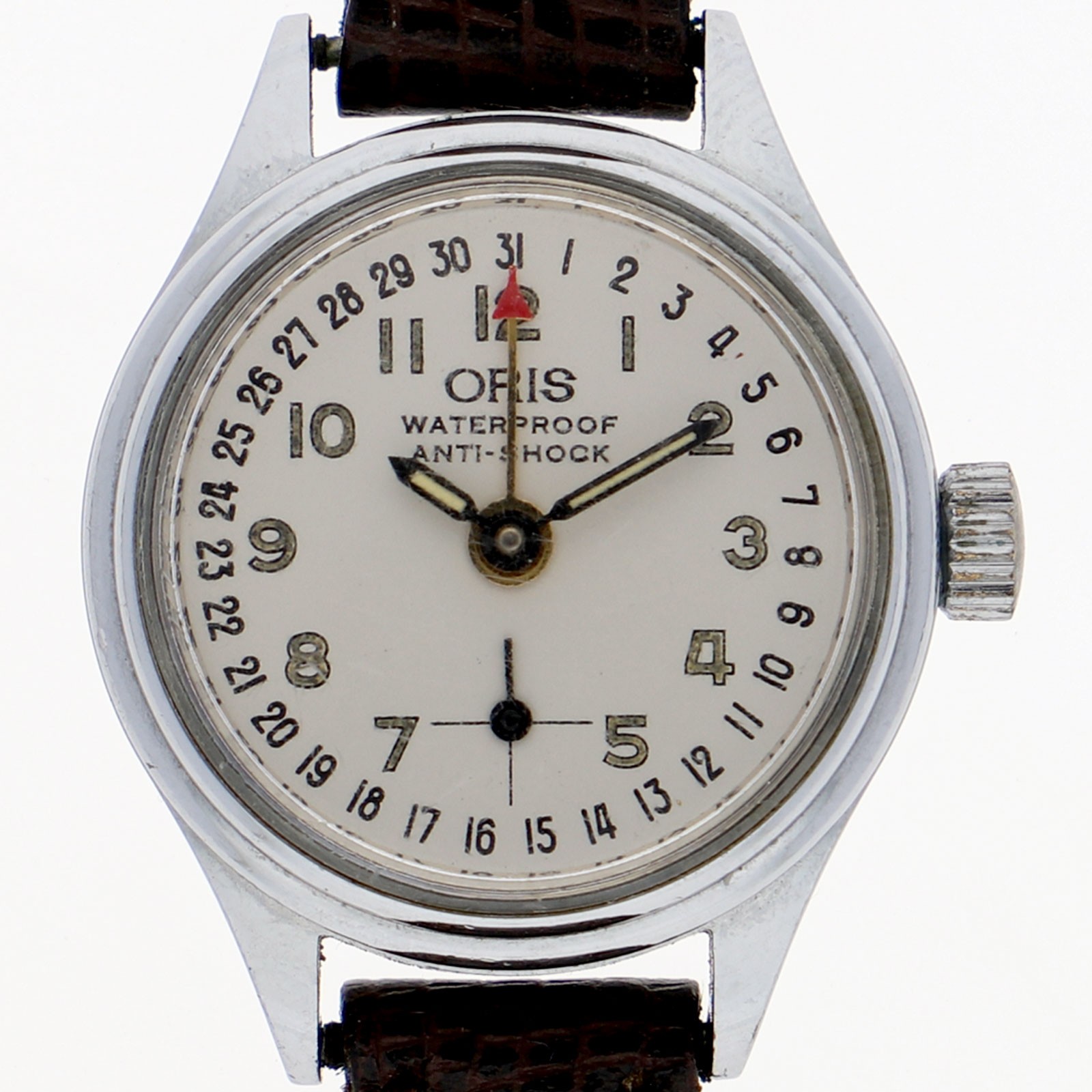 ORIS Pointer date WATCH Silver SS/leather - image 1