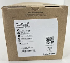 Manfrotto 290 Light Aluminum Tripod with Befree Fluid Video Head - MK290LTA3VUS