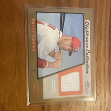 Topps 2015 Heritage Clubhouse Relics Gold /99 Bryce Harper CCR-BH Nationals