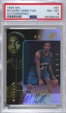 1999-00 SPx Rookie 1339/2500 Richard Hamilton #97 PSA 8 Auto 1j6