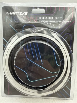 Phanteks NEON Combo Set Digital RGB LED Strips PH-NELEDKT CMBO New