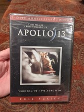 Apollo 13 DVD, 1995 2-DISC Anniversary Edition - FULL SCREEN Brand New Sealed
