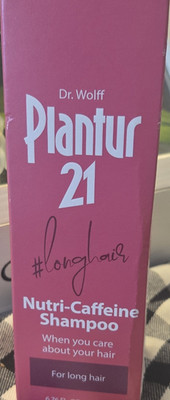Plantur 21 Nutri-Caffeine Shampoo Long Hair Growth & Strengthening 6.76 fl oz
