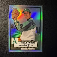 2021 Topps Chrome Platinum Anniversary - Rollie Fingers #551 Refractor