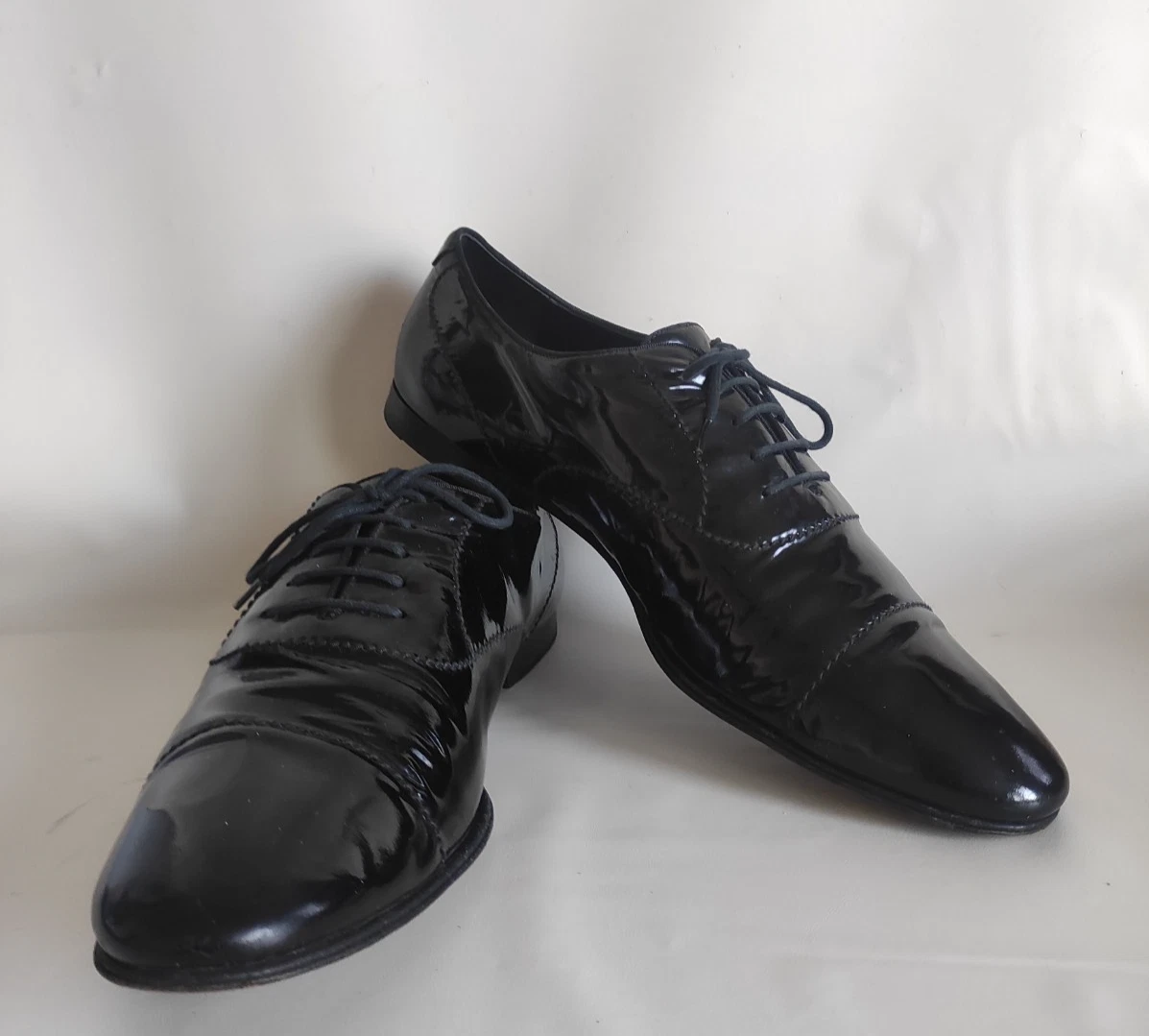 Gucci Black Patent Leather Dress Shoes Oxfords.  US Size 7.5 Gucci Black Patent Leather Dress Shoes for Men for sale | eBay main image 4