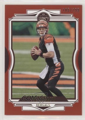 2021 Panini Legacy Red 185/299 Joe Burrow #17 1u6