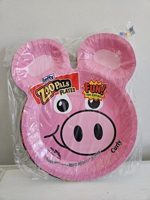 ZOO PALS Hefty Paper Plates Party Edition New Sealed 2024 - 15 Count