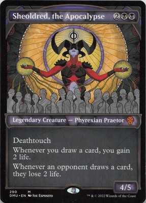 Sheoldred, the Apocalypse (Showcase) M Dominaria United 290 - LP MTG