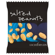 Lichfields Salted Peanuts 24 x 50g Card~BEST BEFORE: 11. 4. 2026~FREE POSTAGE