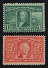 CKStamps: US Stamps Collection Scott#323 324 1c 2c Mint NH OG
