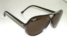VINTAGE B L RAY BAN CHOCOLATE BROWN B15 UV CRYSTAL CATS 5000 SKI SUNGLASSES