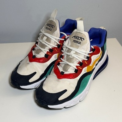 Nike Air270 React Multicolor Sneakers Youth 7Y Air Max Running Shoes