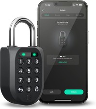 New Smart Padlock 2nd Generation SP2 , The Most Secure Smart Padlock