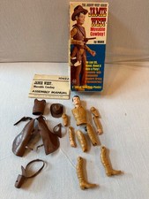 Vintage Marx "Jamie West" 9" figure, Best of the West, detached limbs included