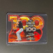 Travis Bazzana 2025 Leaf Baseball Nation Top 100 Die Cut #1/1 !!! One of one