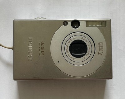 Canon IXUS 70 7,1MP Digitalkamera - Slber - OHNE LADEGERÄT