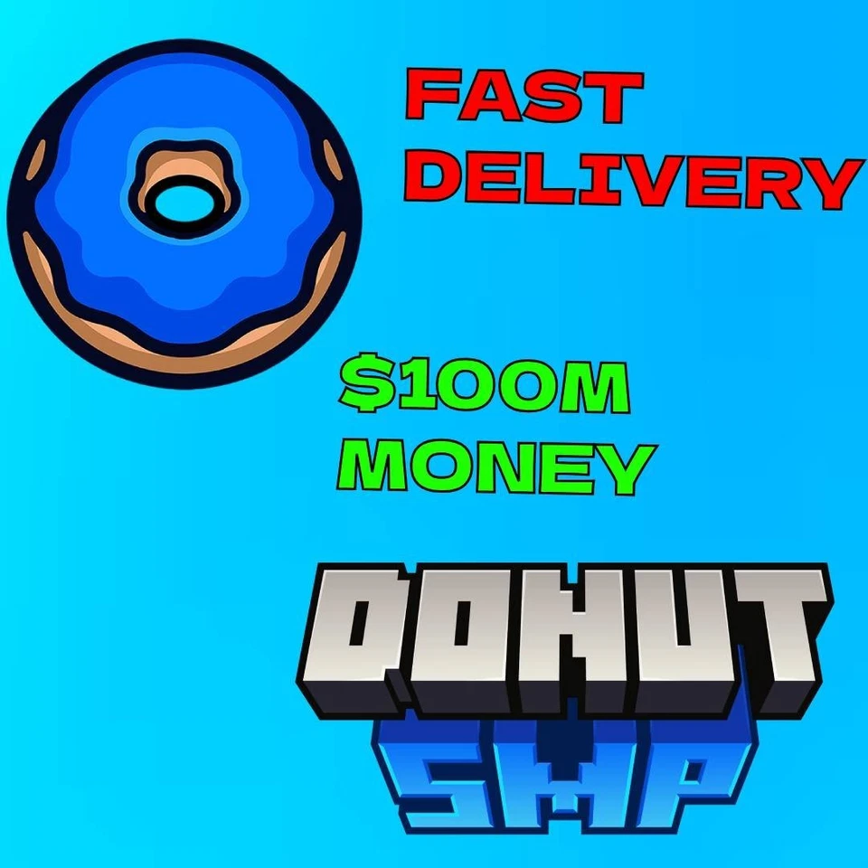 🟢ONLINE🟢|💰💲100M MONEY CASH MILLION💲💰| Donut SMP DonutSMP🍩| Fast🚀|