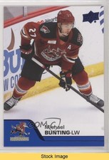 2020-21 Upper Deck AHL Blue Michael Bunting #74 READ t4m